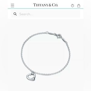 Tiffany & Co. Elsa Peretti open heart bracelet